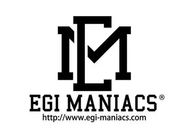EGI MANIACS ロゴ