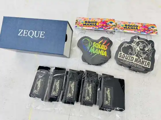 squidmania 協賛品写真
