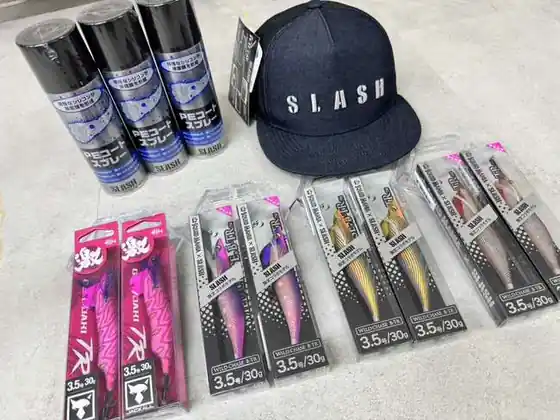 フィッシングアドバイザー黒田 協賛品写真